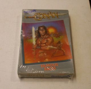 Rare Conan By Datasoft For Atari 400/800 -