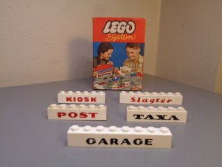 Lego System Denmark Vintage 1950 