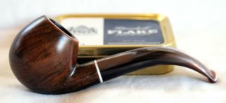 Caminetto Green Briar Bent Brandy/ 360 Flame Grain/ Hand Made Italy