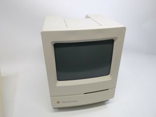 Vintage Apple Macintosh Classic Computer Mac 1990 M0420 - For Parts/repair