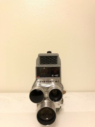 Vintage Keystone Electric Eye K - 4C 8mm Movie Camera With Bag 3