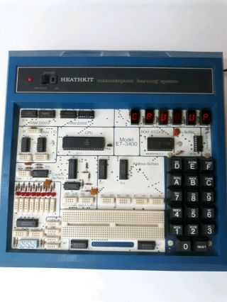 VTG HeathKit ET - 3400 6800 MICROPROCESSOR LEARNING SYSTEM Trainer Computer. 3