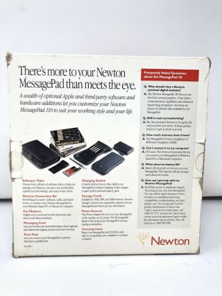 Apple Newton MessagePad 110 - Vintage.  perfectly,  no damage. 3