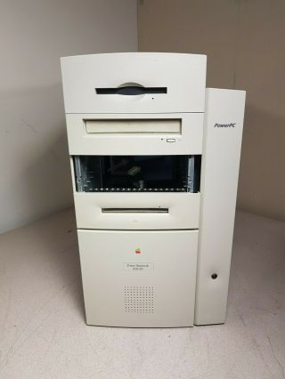 Vintage Apple Power Mac 8600/200 Power Pc 604e 200mhz/64mb/300mb Mac Os 8.  5