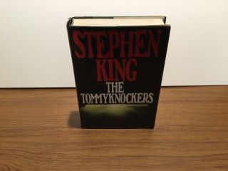 The Tommyknockers Book Stephen King 1987 1st Ed Hc/dj Very Vintage