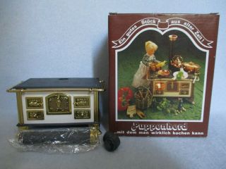 Dollhouse Miniatures Bodo Hennig Antique Stove,  Made In Germany