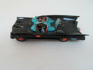 Vintage Diecast Corgi Toys Batman & Robin Batmobile Red Hubs 267 First Edition