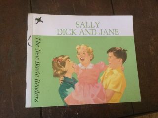 Vintage Sally Dick And Jane Basic Reader
