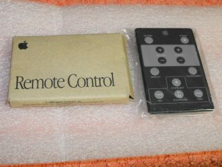 Very Rare Apple Macintosh Tv Remote Control Nos