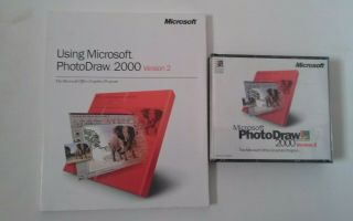Microsoft Photodraw 2000 Software And User Guide.