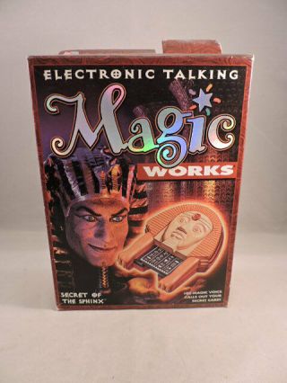 Vintage 1995 Milton Bradley Magic Secret Of The Sphinx