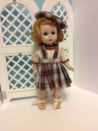 Vintage Madame Alexander - Kin Doll Slw Triple Stiched Strawberry Blonde