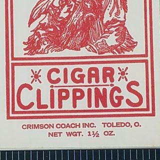 Tish - I - Mingo Smoking Tobacco Advertising Cigar Clipping Bag American Indian 0924 3