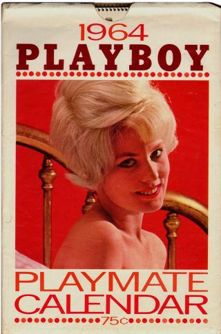 Vintage 1964 Playboy Playmate Calendar Cover Envelope Ellen Stratton
