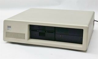 Vintage Ibm 5160 Personal Computer Desktop Pc Xt 10mb Hdd Floppy Drive Parts