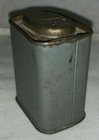 ANTIQUE BLUE RIBBON NUTMEG SPICE TIN GRAND ISLAND NE CAN VINTAGE COUNTRY STORE 3