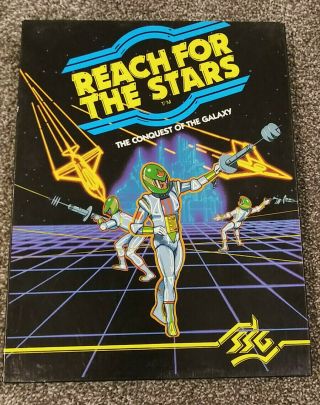 Reach For The Stars (1st Edition) Vintage Apple Ii Computer Game