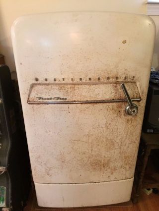 Westinghouse Antique Refrigerator,  Circa 1950 