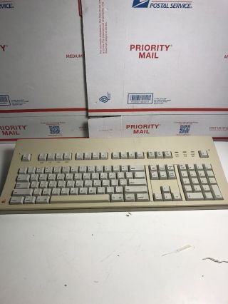 Vintage Apple Extended Keyboard M0115 Mechanical Alps Salmon Switches