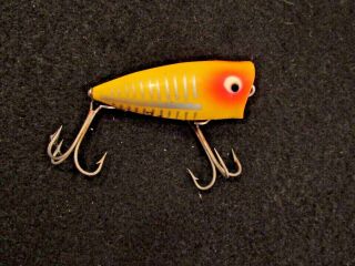 Heddon Chugger Spook Jr.  Fishing Lure 9520 Xyb Yellow Shore Minnow