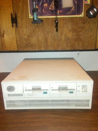 Vintage 1980s Ibm Ps/2 Model 50 Z 8550 Pc Computer Retro Duel Fdd Hd Memory Cpu