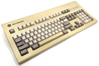 Vintage Silicon Graphics Sgi 9500801 Indigo Keyboard Upt2
