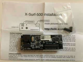 X - Surf 500 Networking Card For Amiga Aca500 And Aca500plus Accelerators