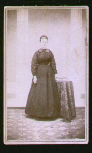 Vintage Cdv Photo 1860 