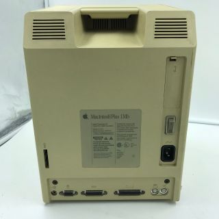 Vintage Apple Macintosh Plus 1MB,  800k drive with Keyboard,  Mouse and Boot Disk 2