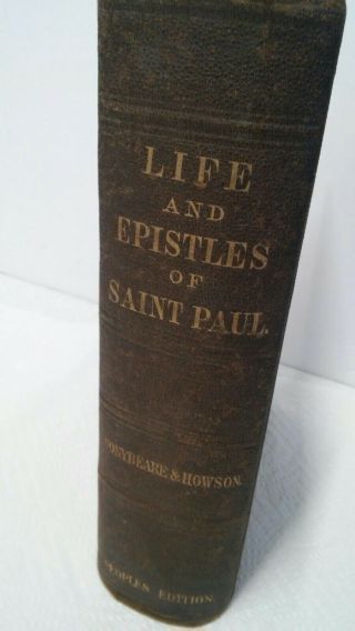 The Life And Epistles Of Saint Paul 1906 Edition,  Conybeare,  Howson