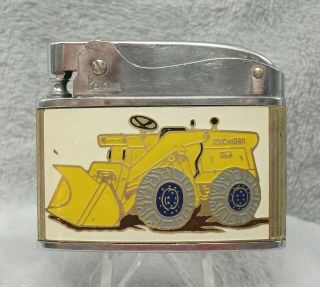 Vintage N.  C.  Ribble Co.  Albuquerque N.  M.  Flat Advertising Lighter Great Graphics