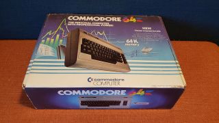 Commodore 64 Personal Computer w/ Box,  Power Supply,  Cartridge [Parts or Repair] 3