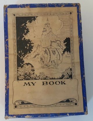 Vintage Fairy Tale Bookplates With Castle And Oriental Ship