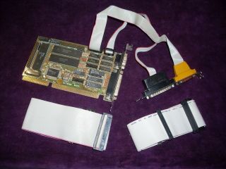 Rare Bi - 039b Twinhead Th6260 16 Bit Isa Multi I/o Card Ide & Floppy Controller