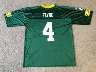 Vintage Reebok Green Bay Packers Brett Favre Men 