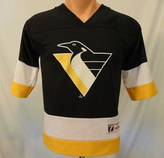 Jaromir Jagr 68 Pittsburgh Penguins Nhl Jersey Youth M 10 - 12 Logo 7 Vintage
