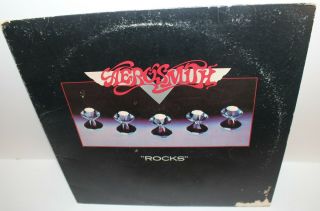 Aerosmith Rocks Lp Vinyl Record Album Vintage Pc 34165 Columbia 1976
