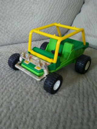 Fisher Price - Adventure People - Green Dune Buggy Car - Vintage 1978 322