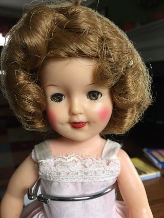 Vintage 1950’s Ideal 12” Shirley Temple Doll With Tag 2