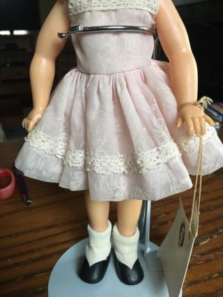 Vintage 1950’s Ideal 12” Shirley Temple Doll With Tag 3