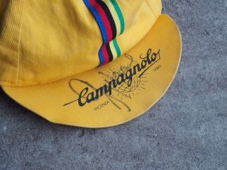 Vintage Greg Lemond Signed Campagnolo Cycling Cap - Autograph Campy Hat