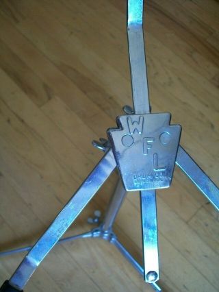 Vintage Ludwig Wfl Flat Base Snare Drum Stand - Chicago Usa