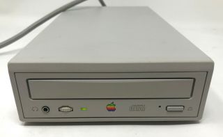 AppleCD 300E Plus External SCSI CD - ROM Drive & / USA SHIP 2