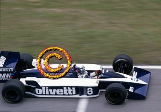 35mm Racing Slide F1,  Elio De Angelis - Brabham 1986 Brazil Formula 1