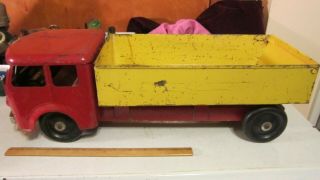 Antique Master Metal Products Inc Buffalo Ny Rare Toy Dump Truck 1930 