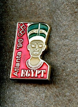 Noc Egypt 1996 Atlanta Olympic Games Pin
