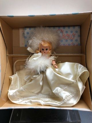 5.  5” Vintage Nancy Ann Storybook Plastic Doll Parade Jingle Bells 409mint