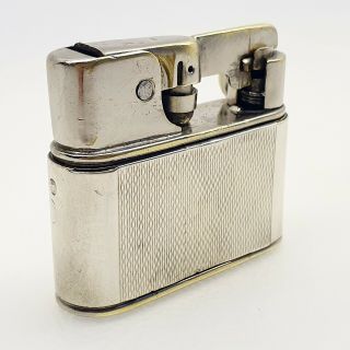 STERLING SILVER MYLFLAM cigarette lighter PETROL vintage 1930 ' s antique 2