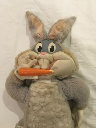 Rare Vintage Bugs Bunny 1960s Talking Mattel Doll 26 "