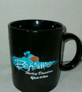 Harley Davidson Nassau Bahamas Coffee Mug (black)